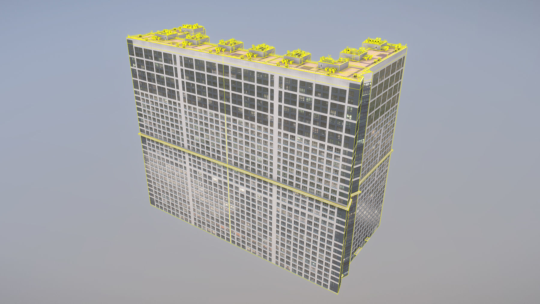 MSK Building 23 east Low-poly 3D model_20
