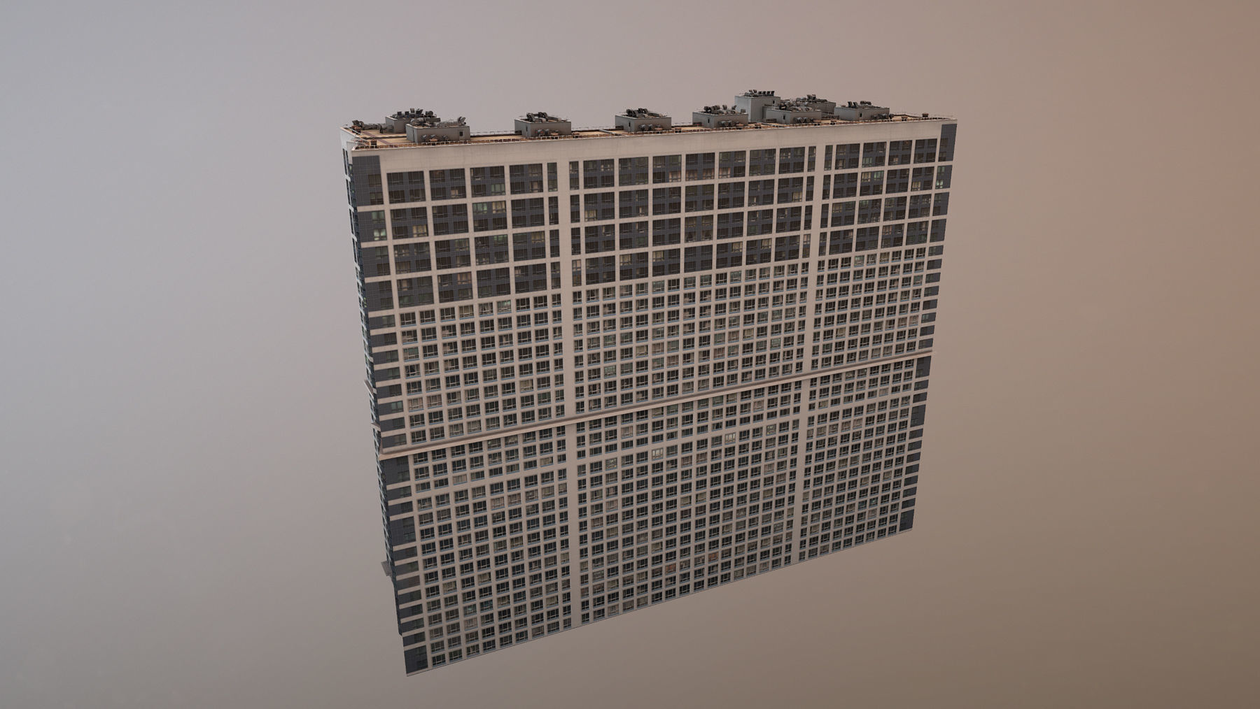 MSK Building 23 east Low-poly 3D model_15