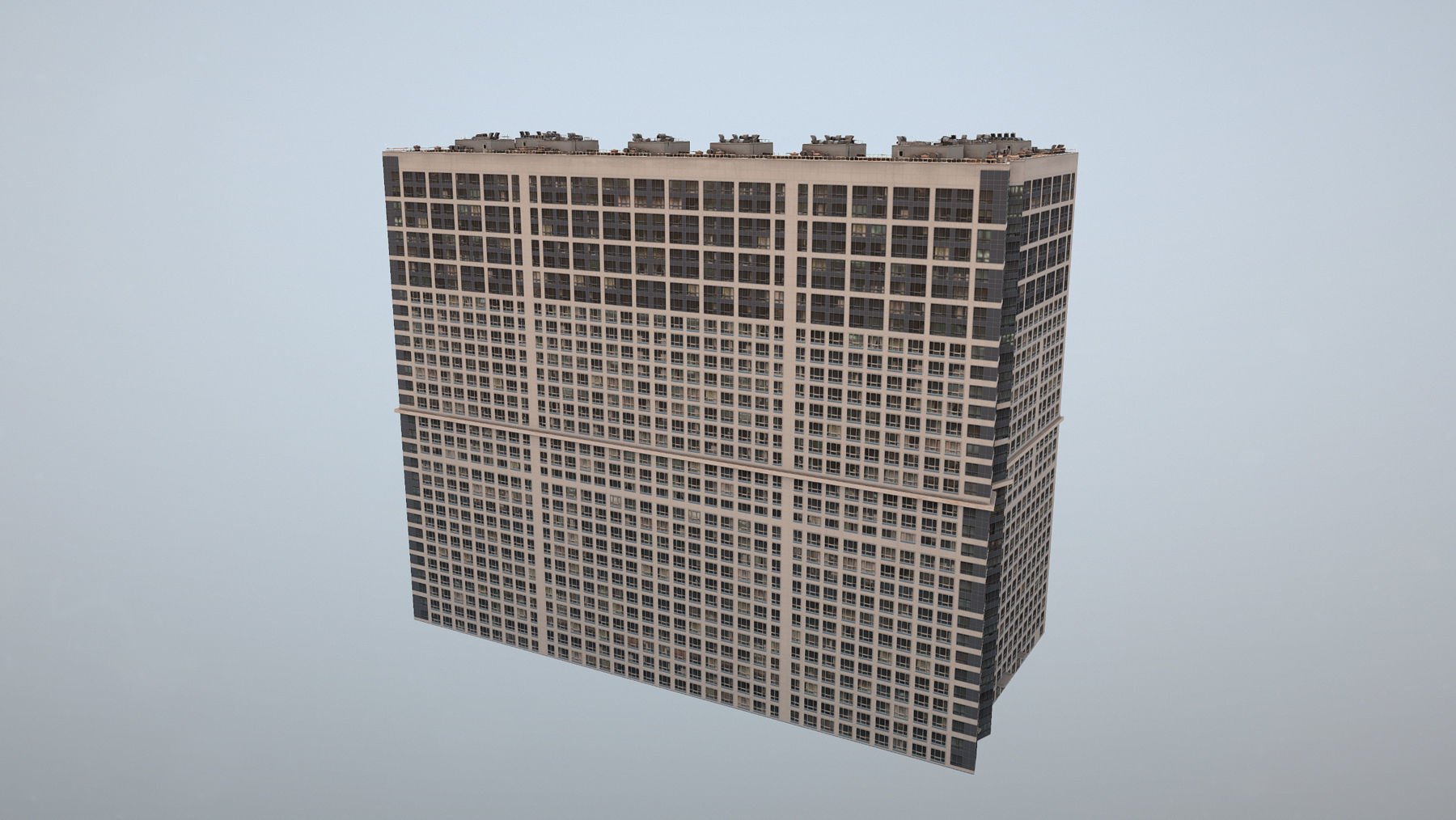 MSK Building 23 east Low-poly 3D model_12