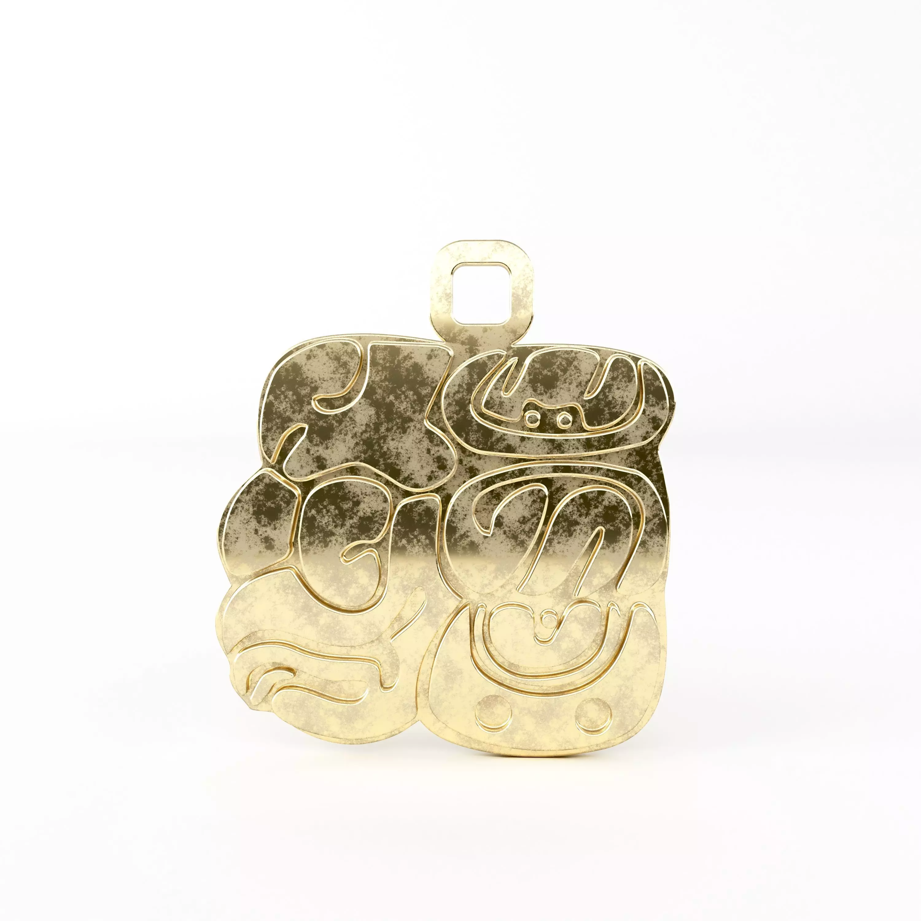 Maya pendant A10 3D print model