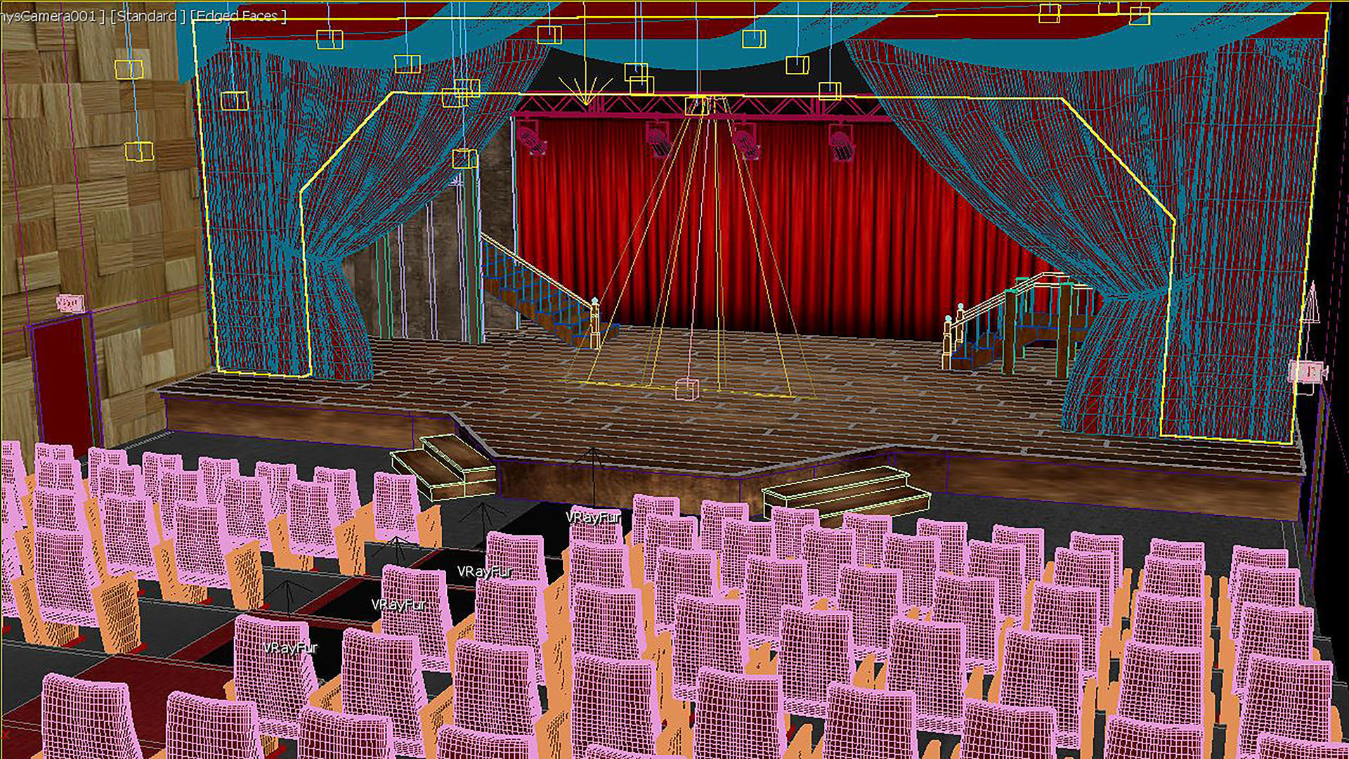 Theatre 3D model_7