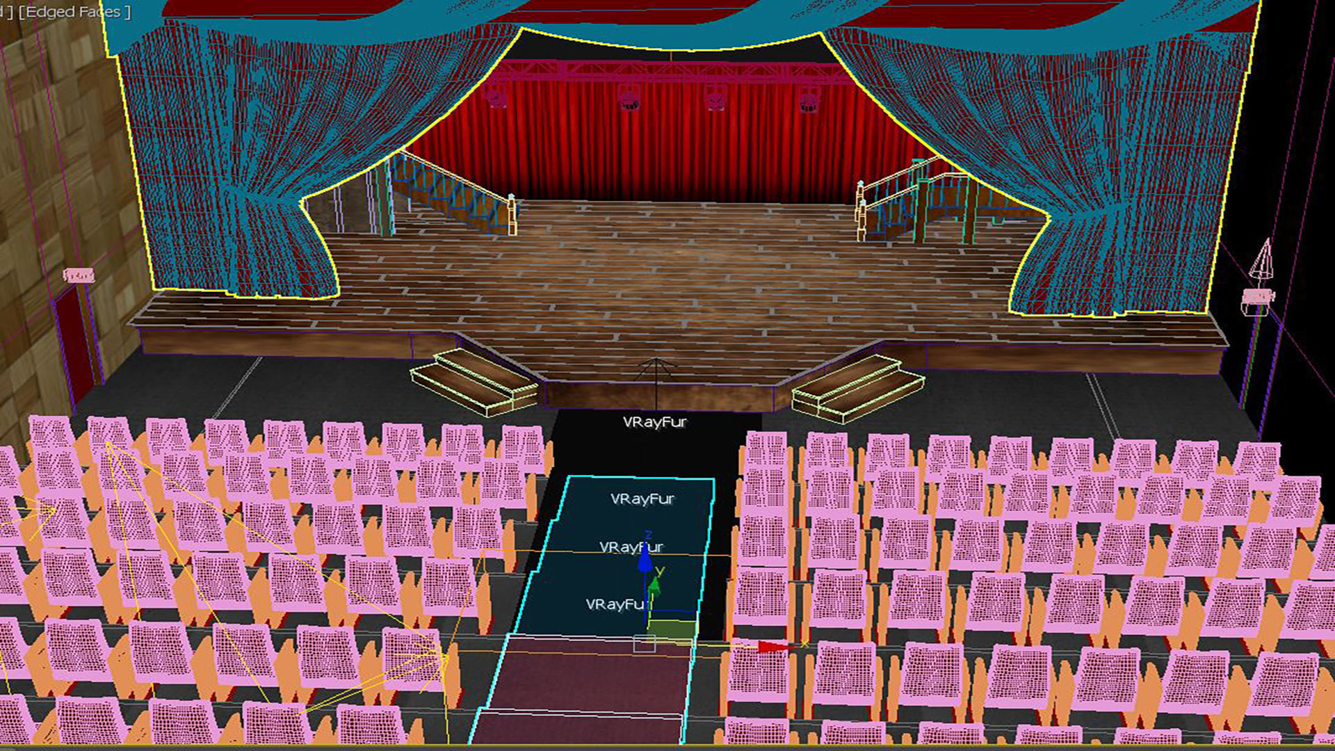 Theatre 3D model_6