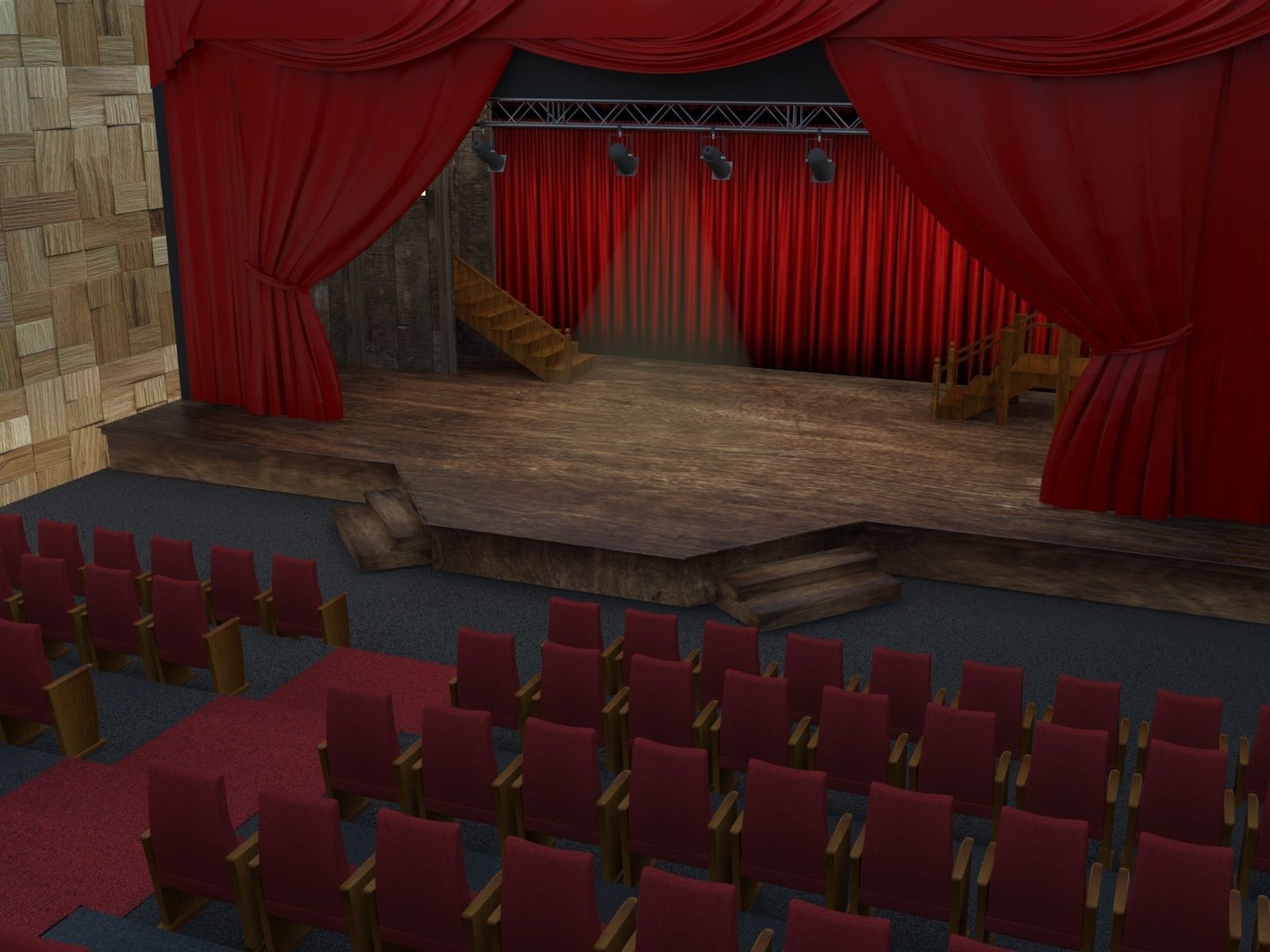 Theatre 3D model_3
