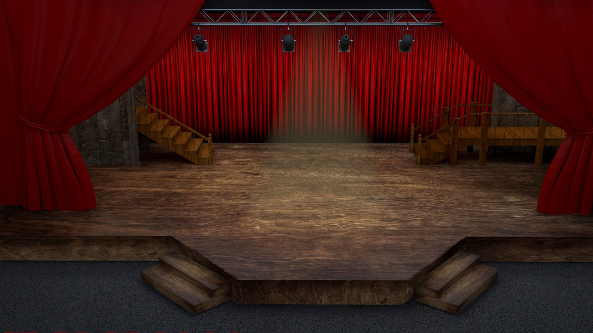 Theatre 3D model_2