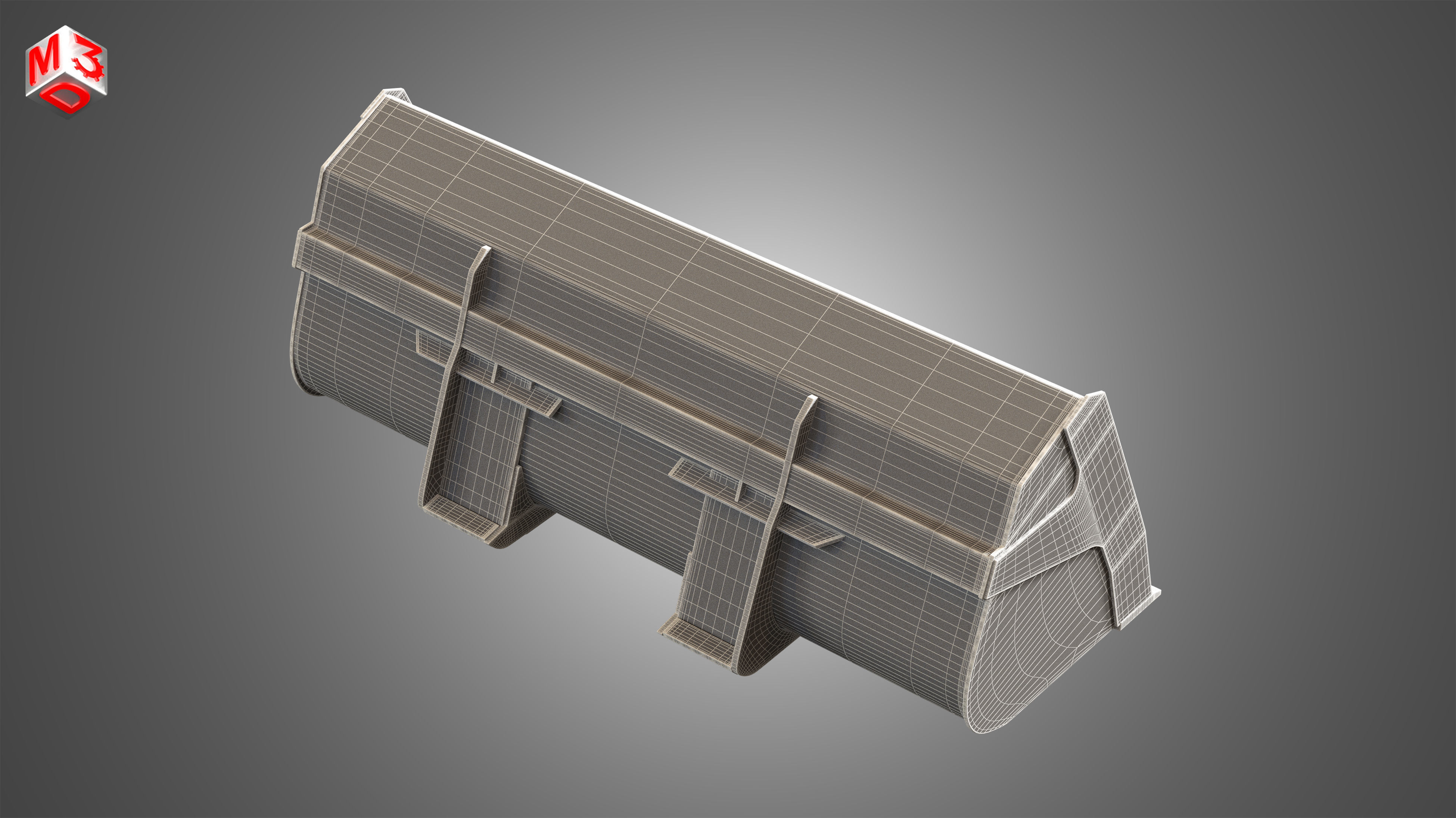 Universal Shovel - Spare Part for JCB Skid Steer Loader 3D model_5