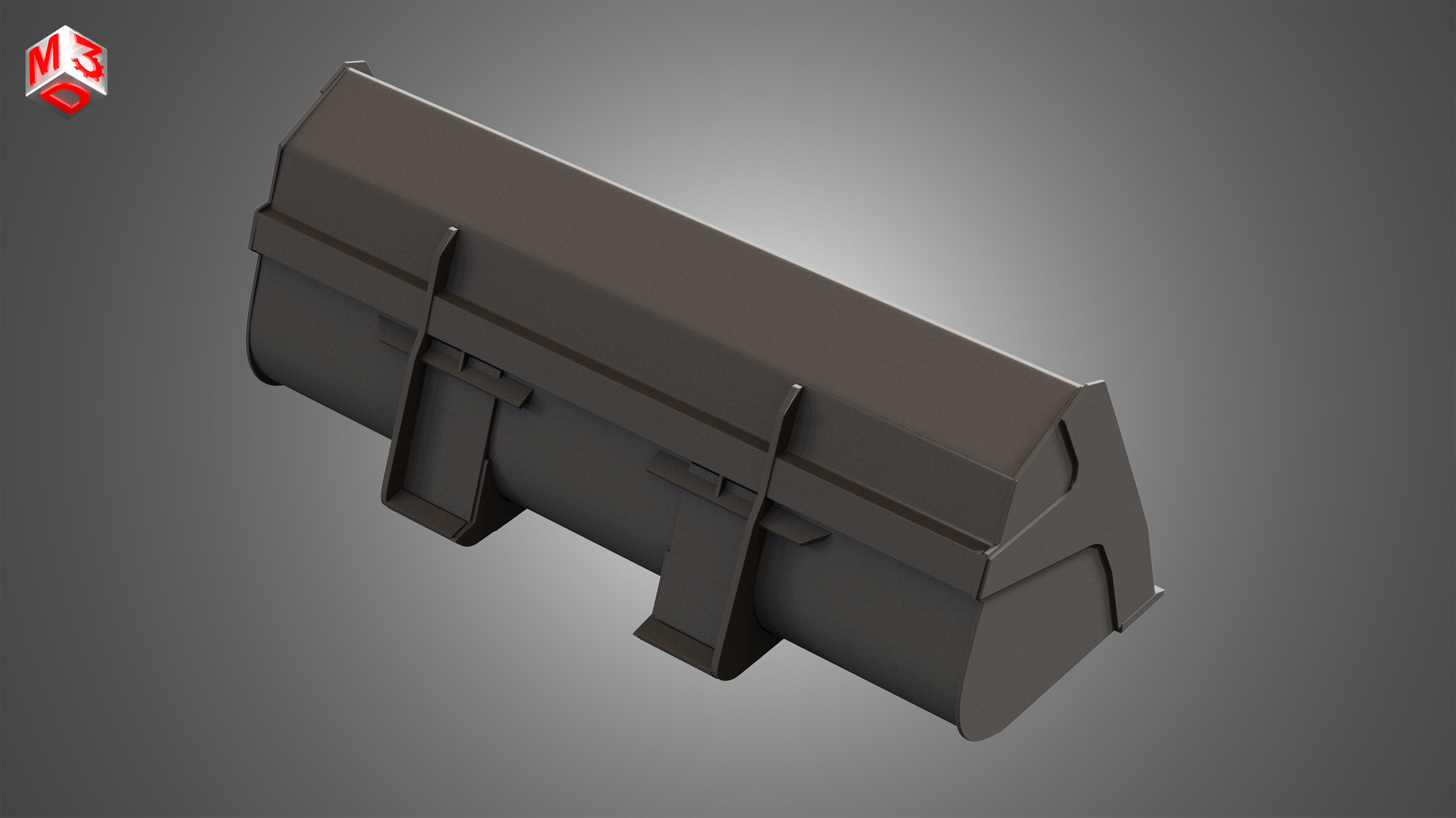 Universal Shovel - Spare Part for JCB Skid Steer Loader 3D model_3