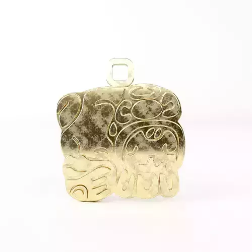 Mayan pendant 11