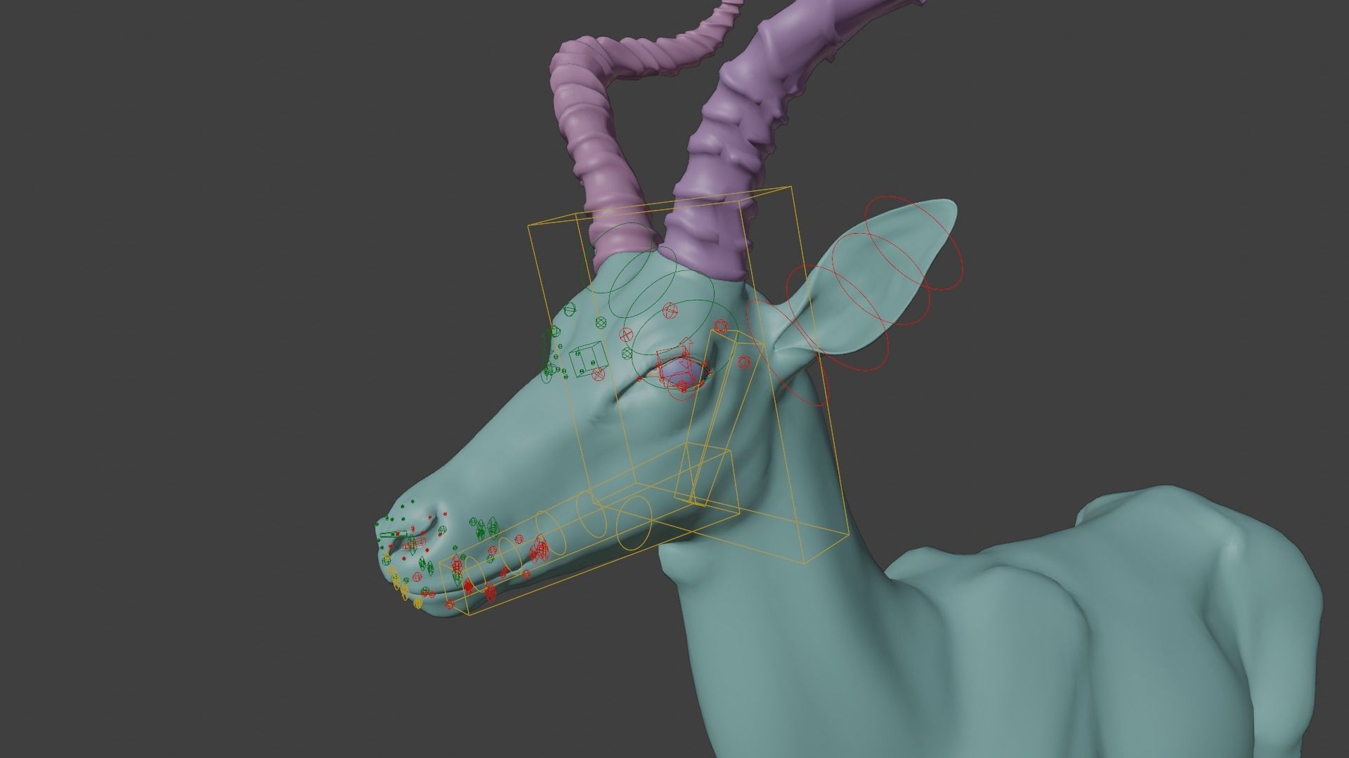 Impala Animated 3D model_14