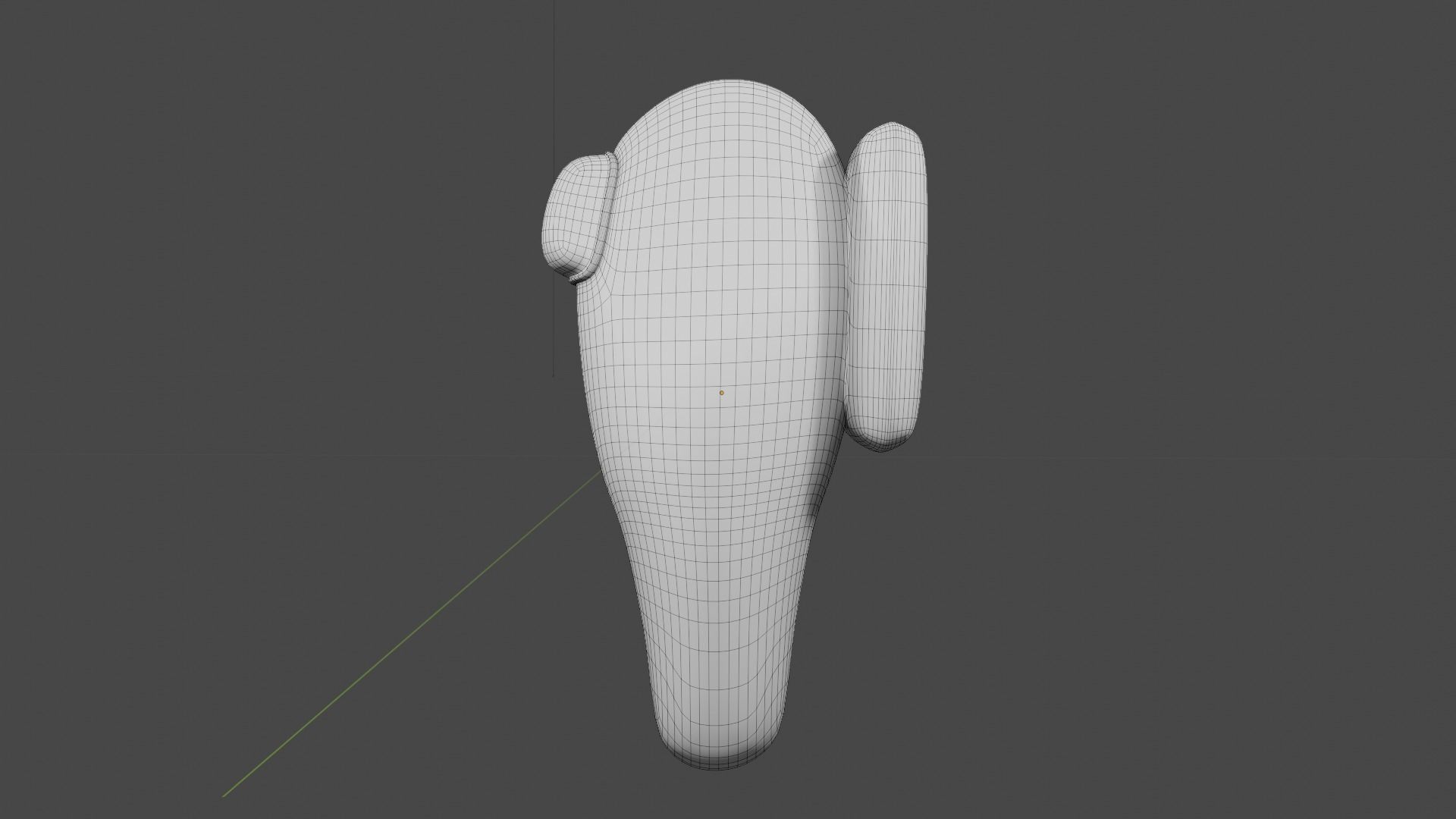 Among Us Game Character Free low-poly 3D model_4