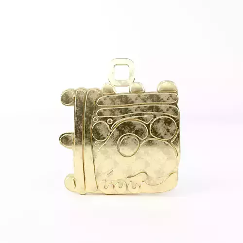 Mayan pendant A15
