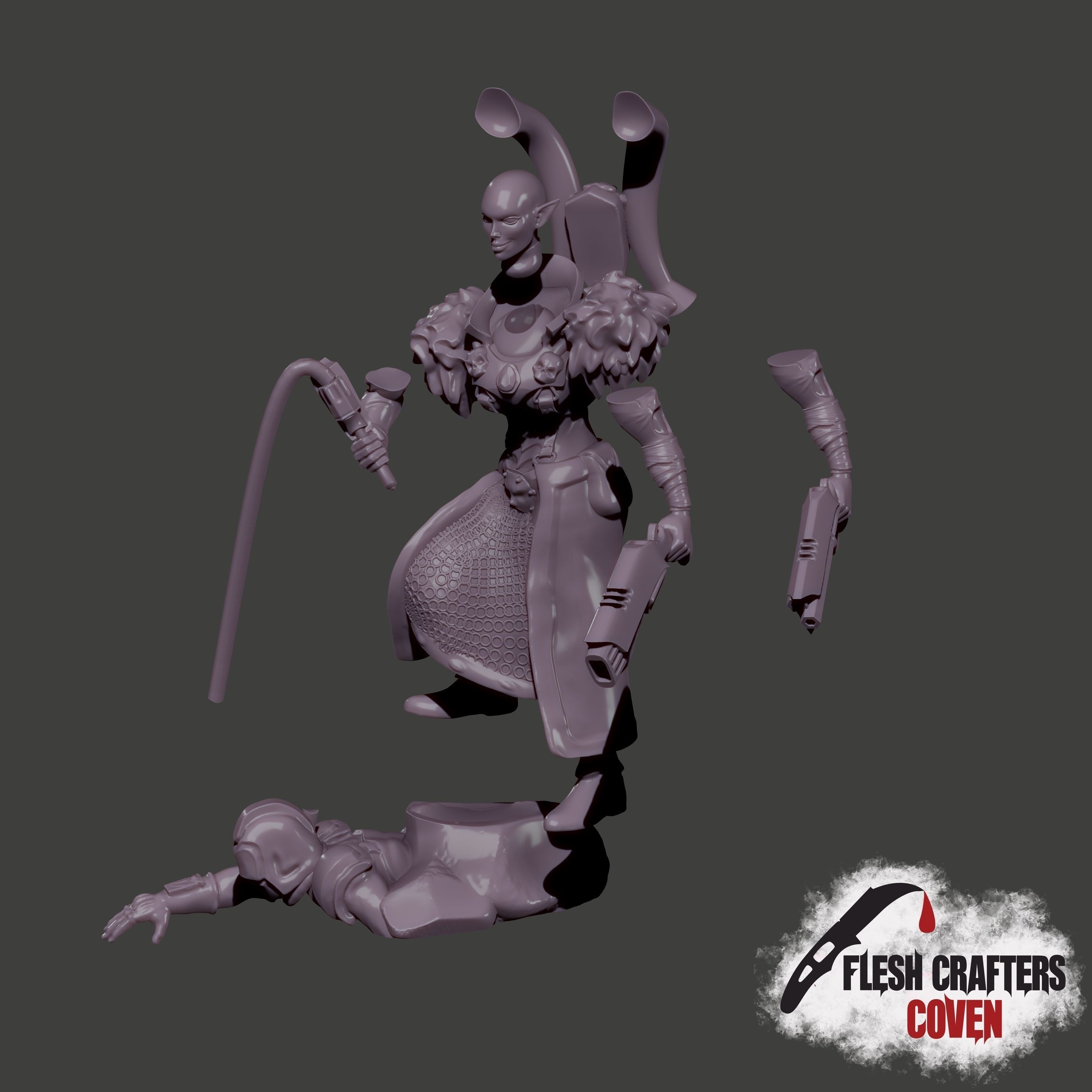 Nosferii - Baroness 3D print model_2