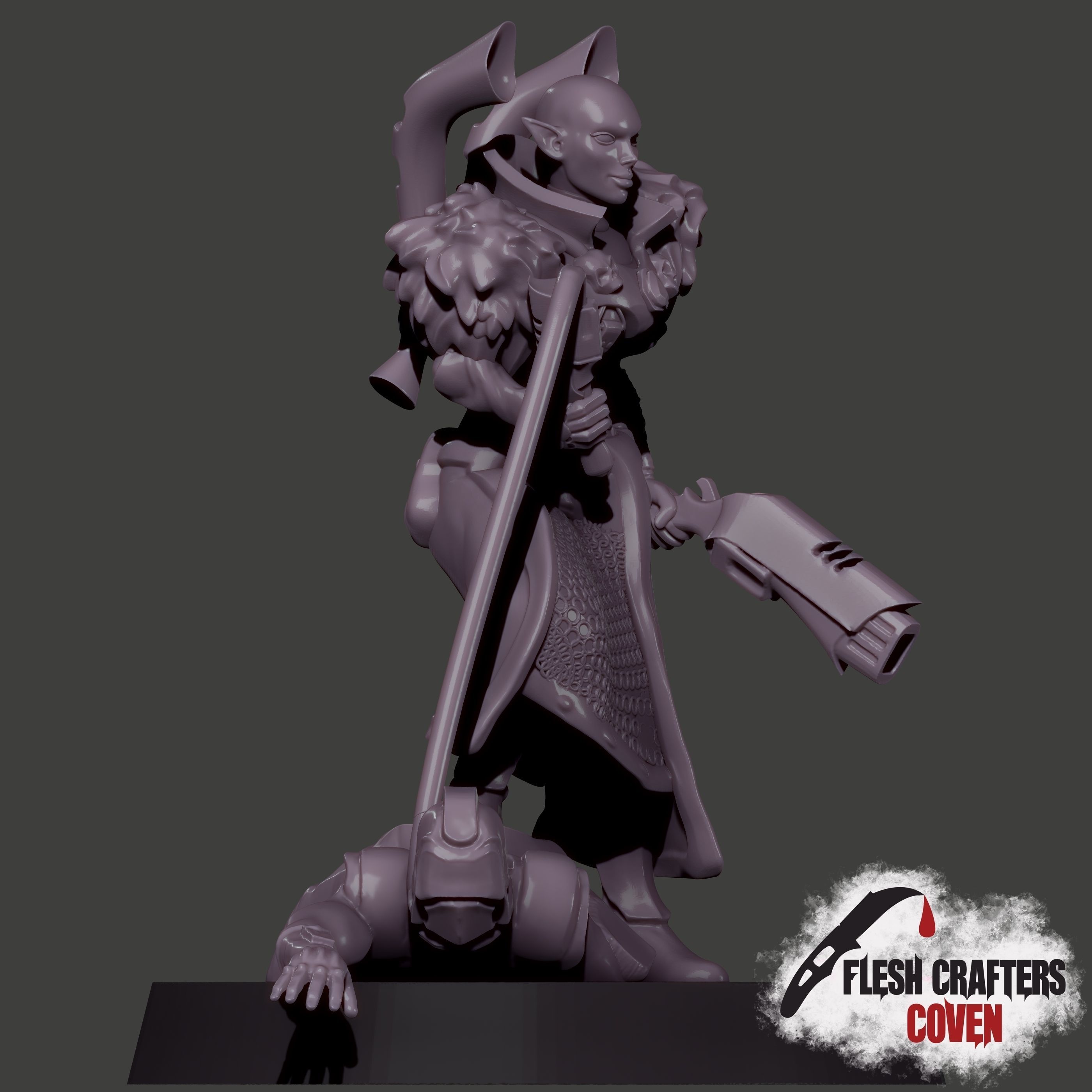 Nosferii - Baroness 3D print model_4