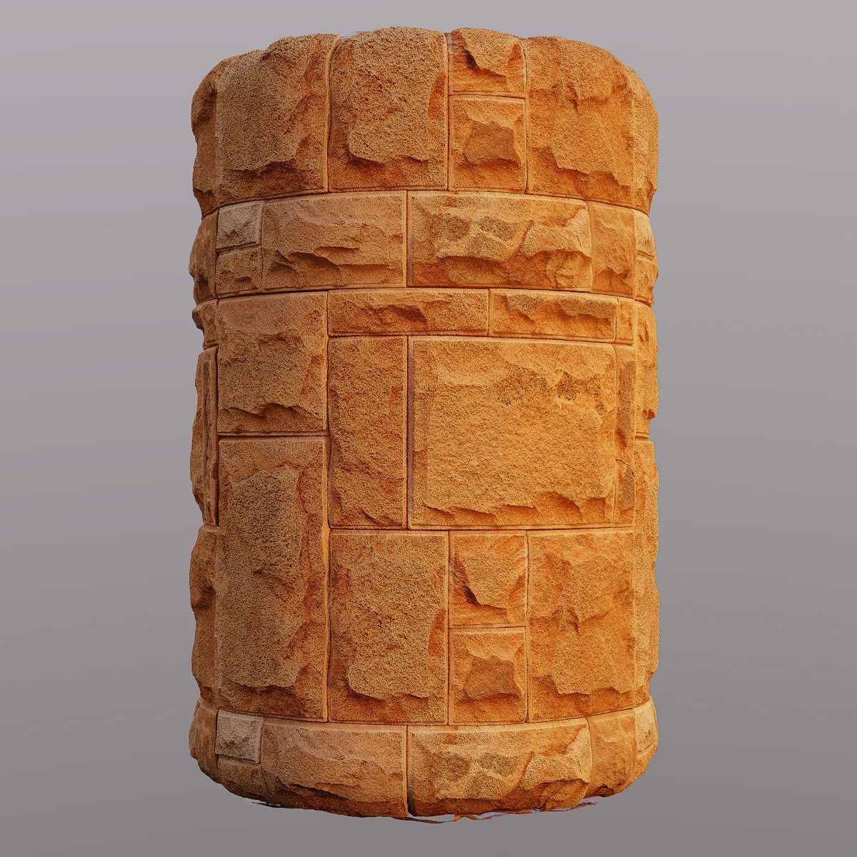 Sandstone Wall Cladding PBR Texture Texture_2