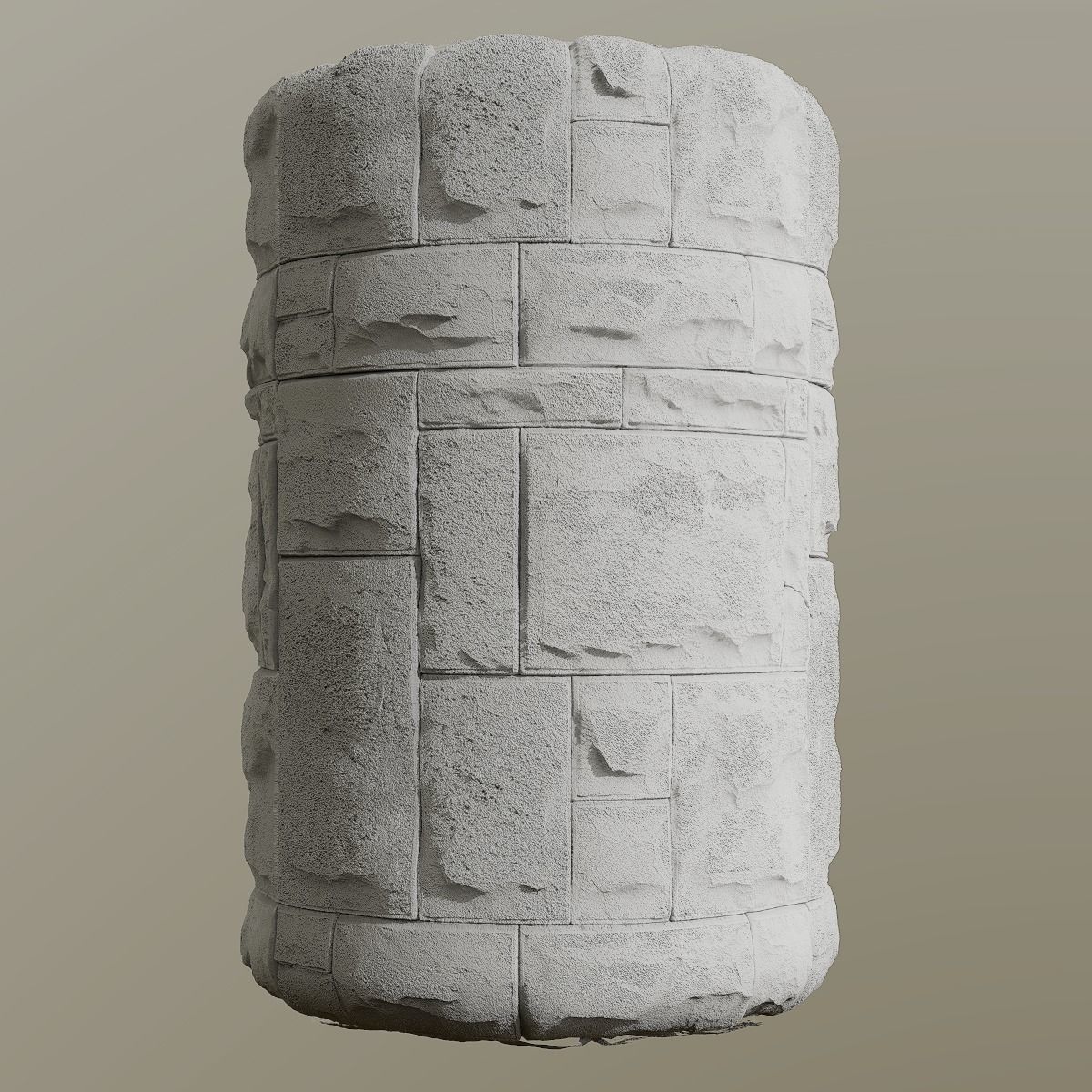 Sandstone Wall Cladding PBR Texture Texture_5