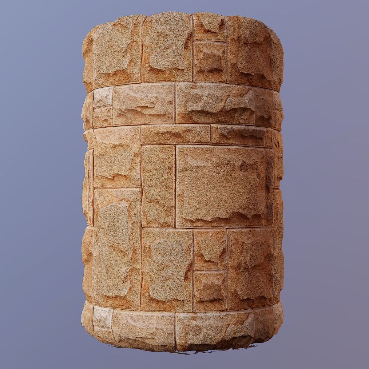 Sandstone Wall Cladding PBR Texture Texture_8