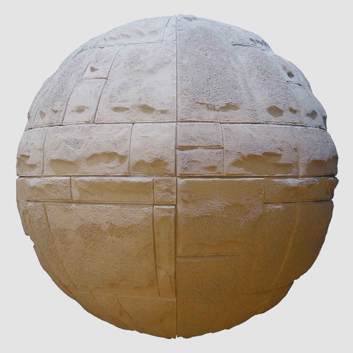 Sandstone Wall Cladding PBR Texture Texture_1