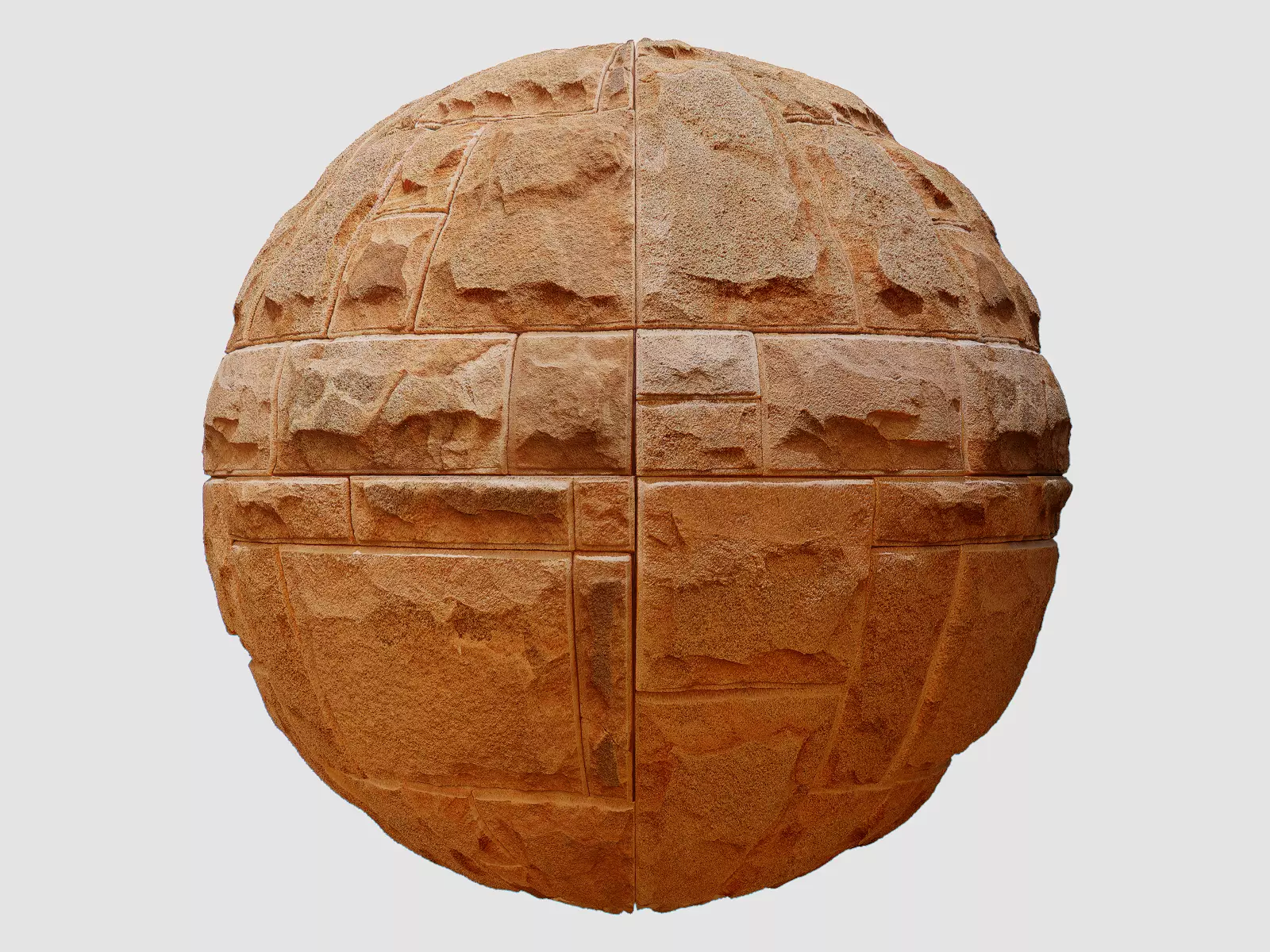 Sandstone Wall Cladding PBR Texture Texture_0