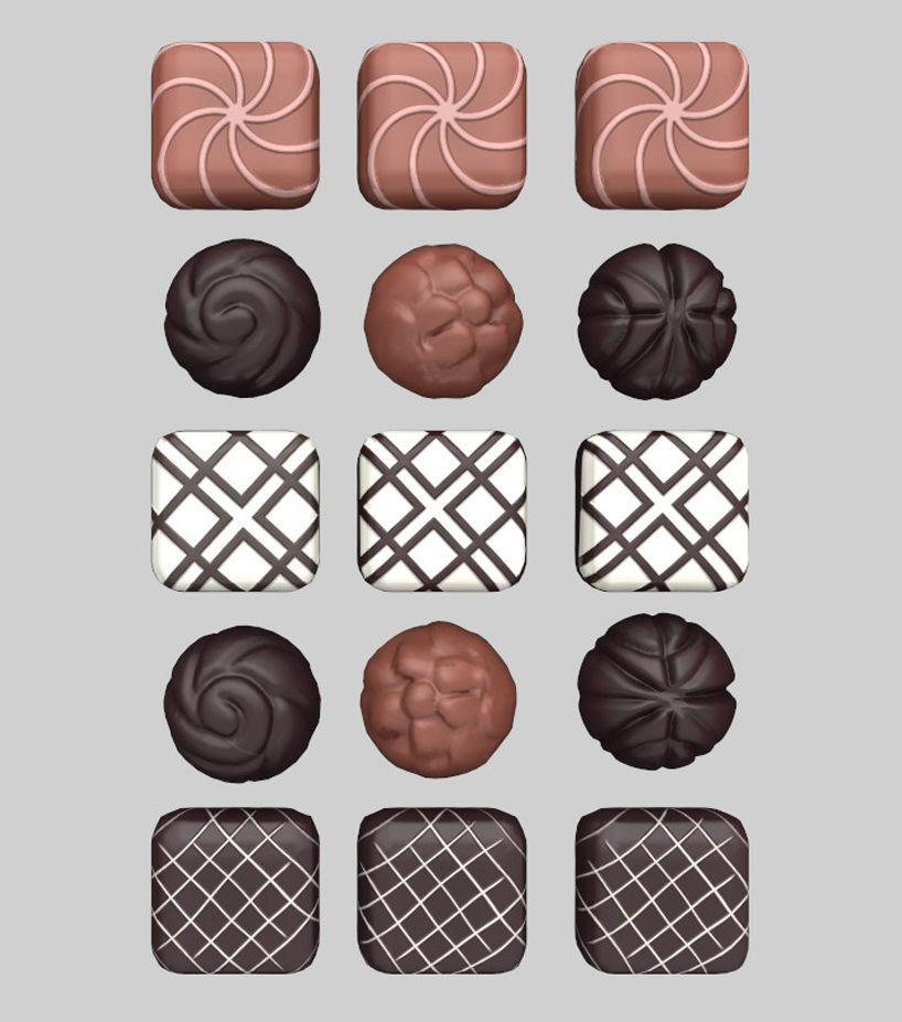 CHOCOLATE GIFT BOX 3D model_5