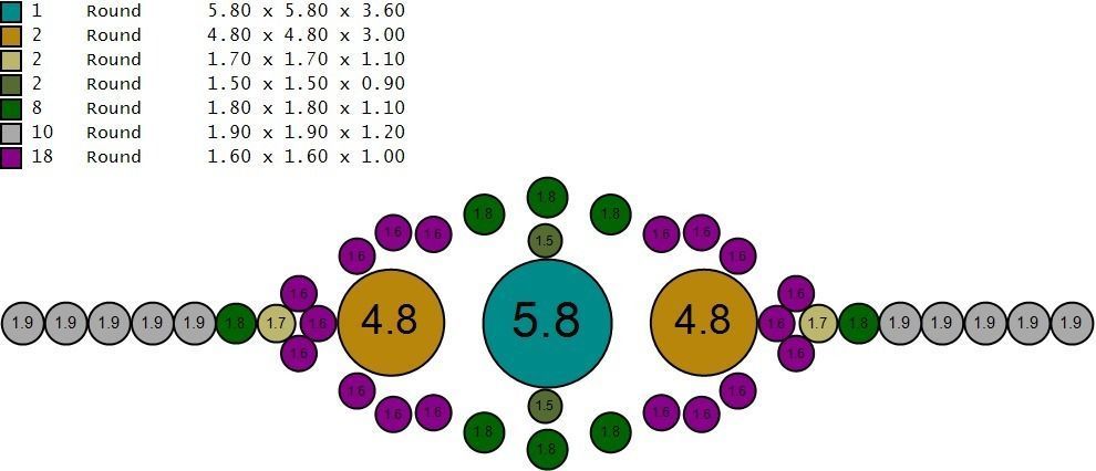 Three stone halo engagement ring 3D print model_43