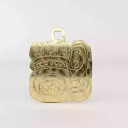 Mayan pendant K