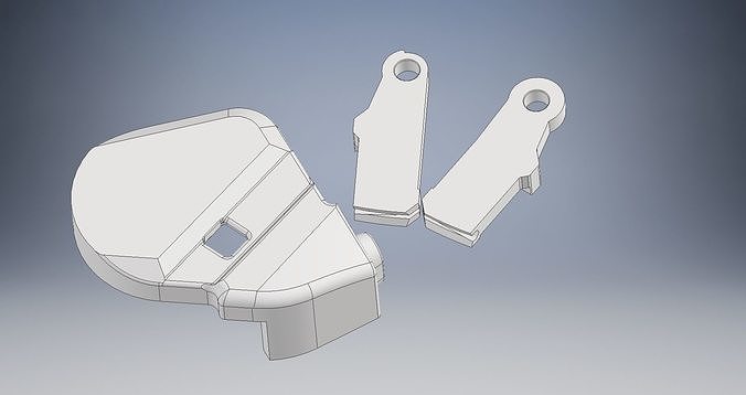  Sachs Torpedo Pentasport 5 speed gear lever  two way 3D 3D print model