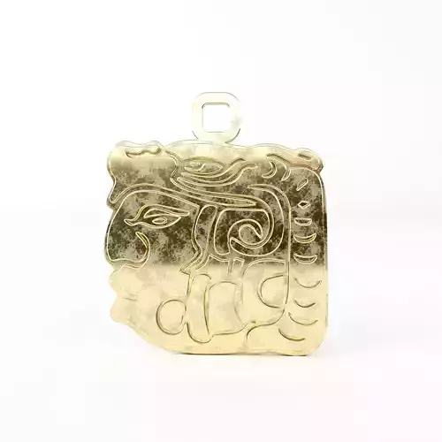 Mayan pendant M 3D print model