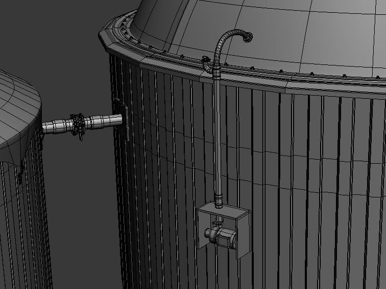 Biogas Plant 3D model_10