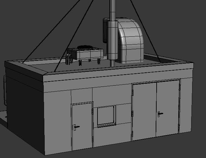 Biogas Plant 3D model_15