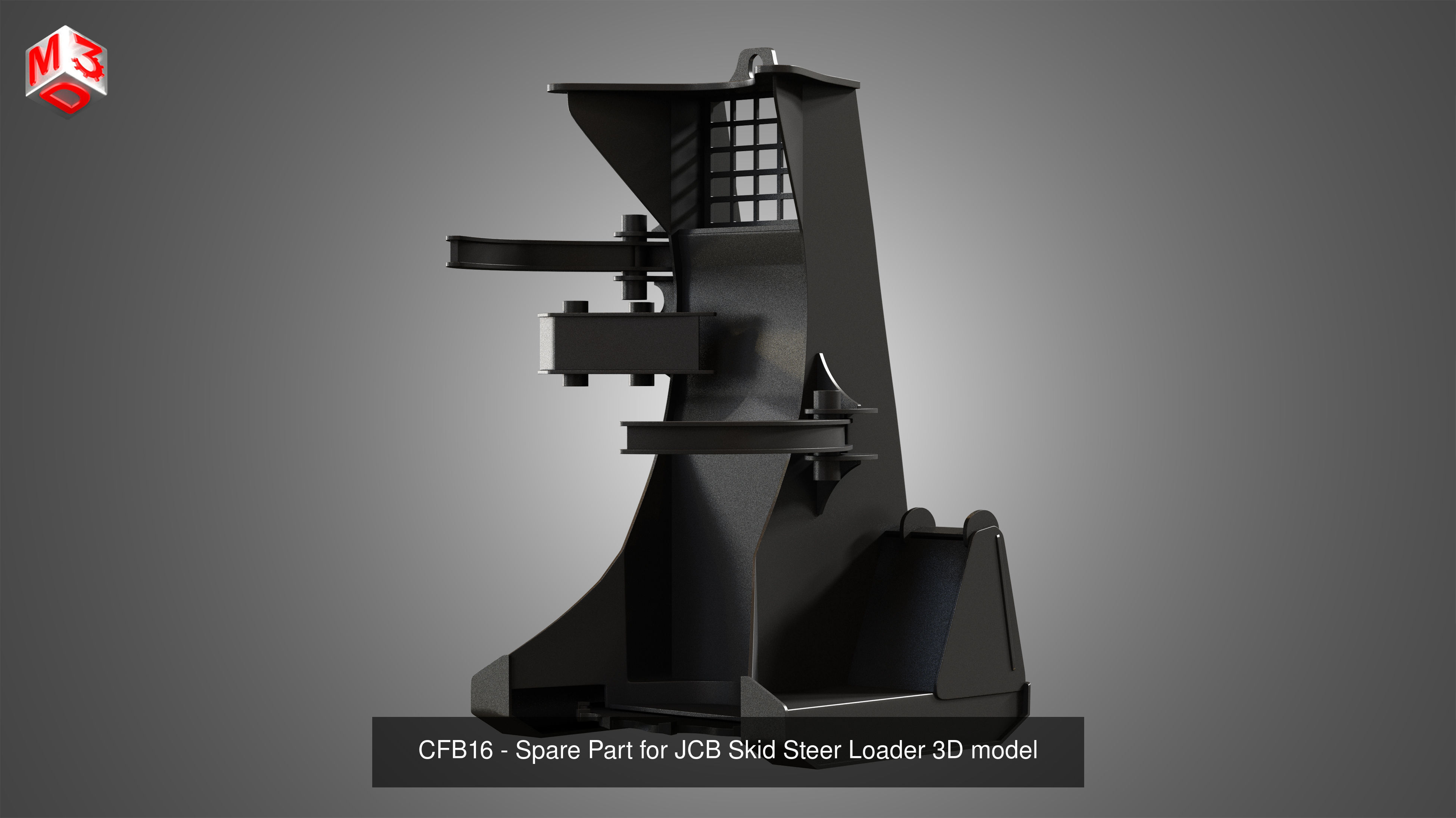 JCB Skid Steer Loaders - Spare Parts 3D Model Collection_3