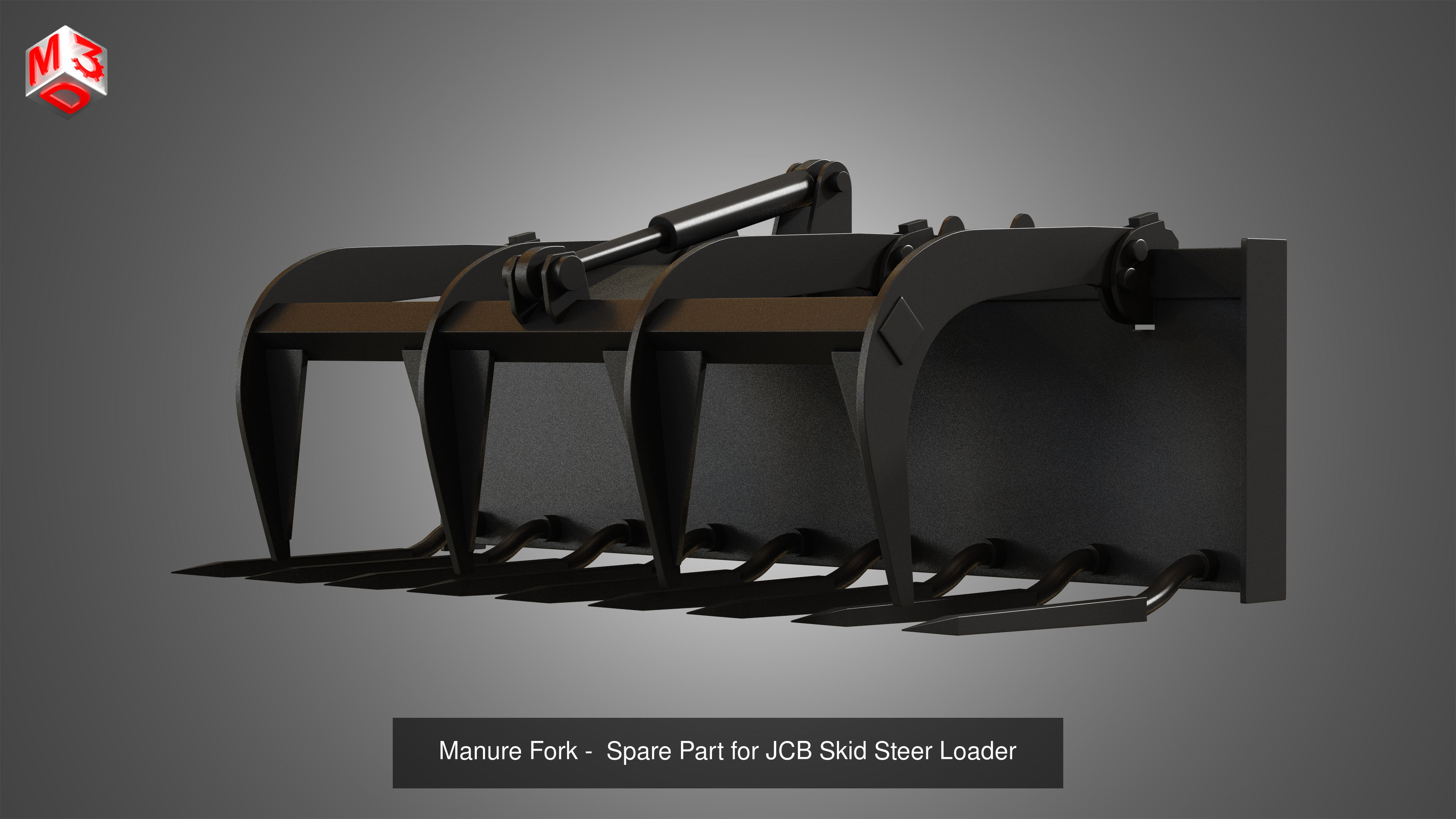 JCB Skid Steer Loaders - Spare Parts 3D Model Collection_5