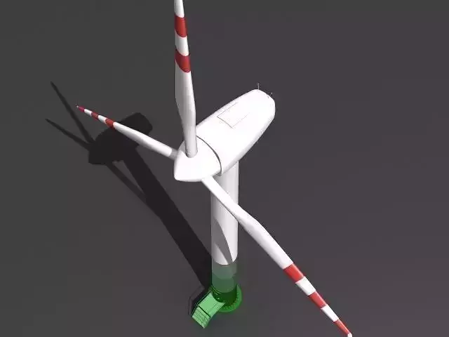 Wind Turbine 3D model