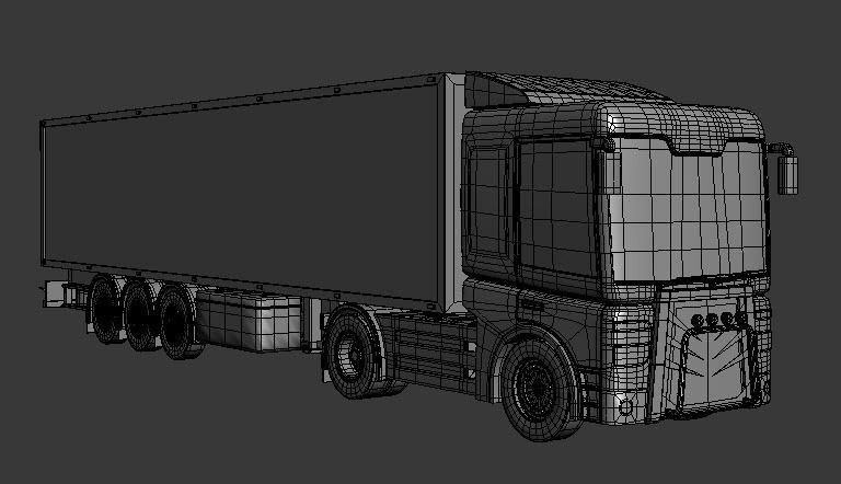Concept Truck 3D model_3
