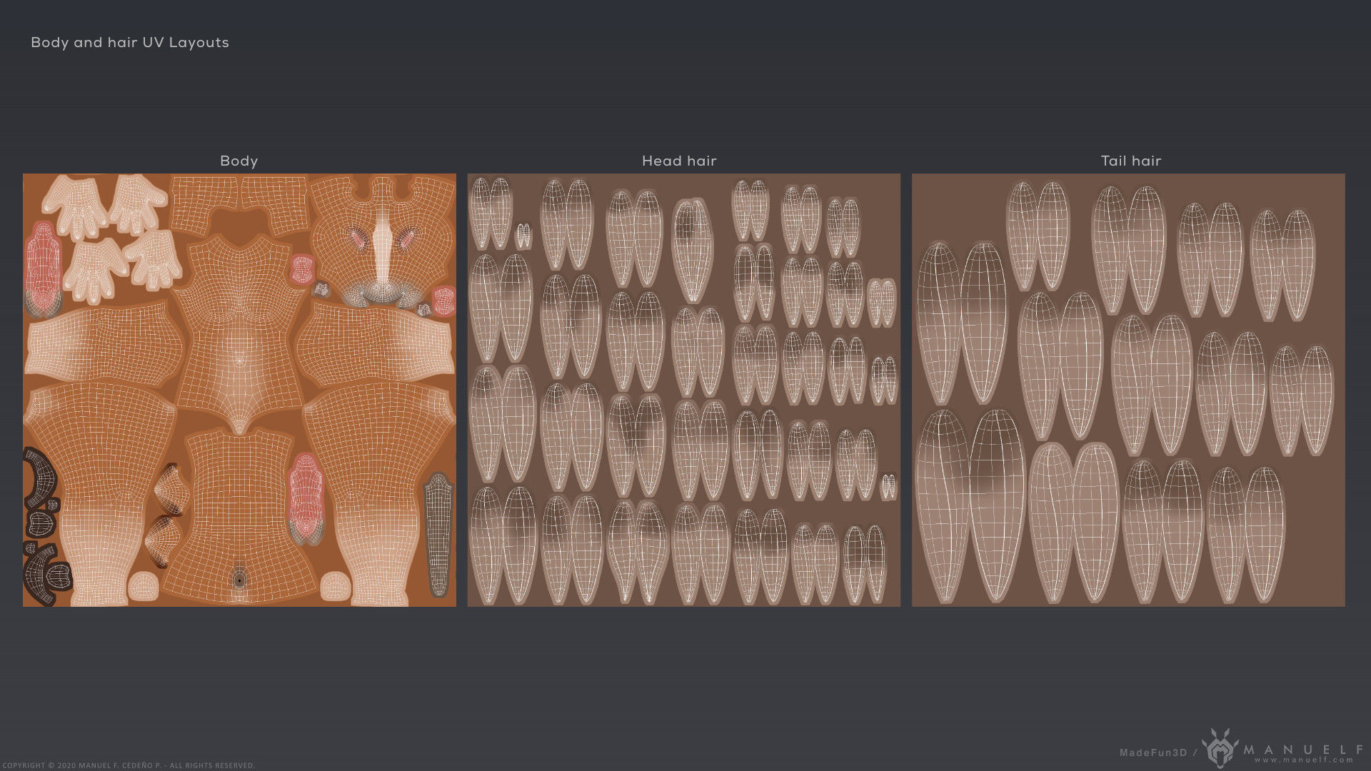 Furry Horse Girl 3D model_40