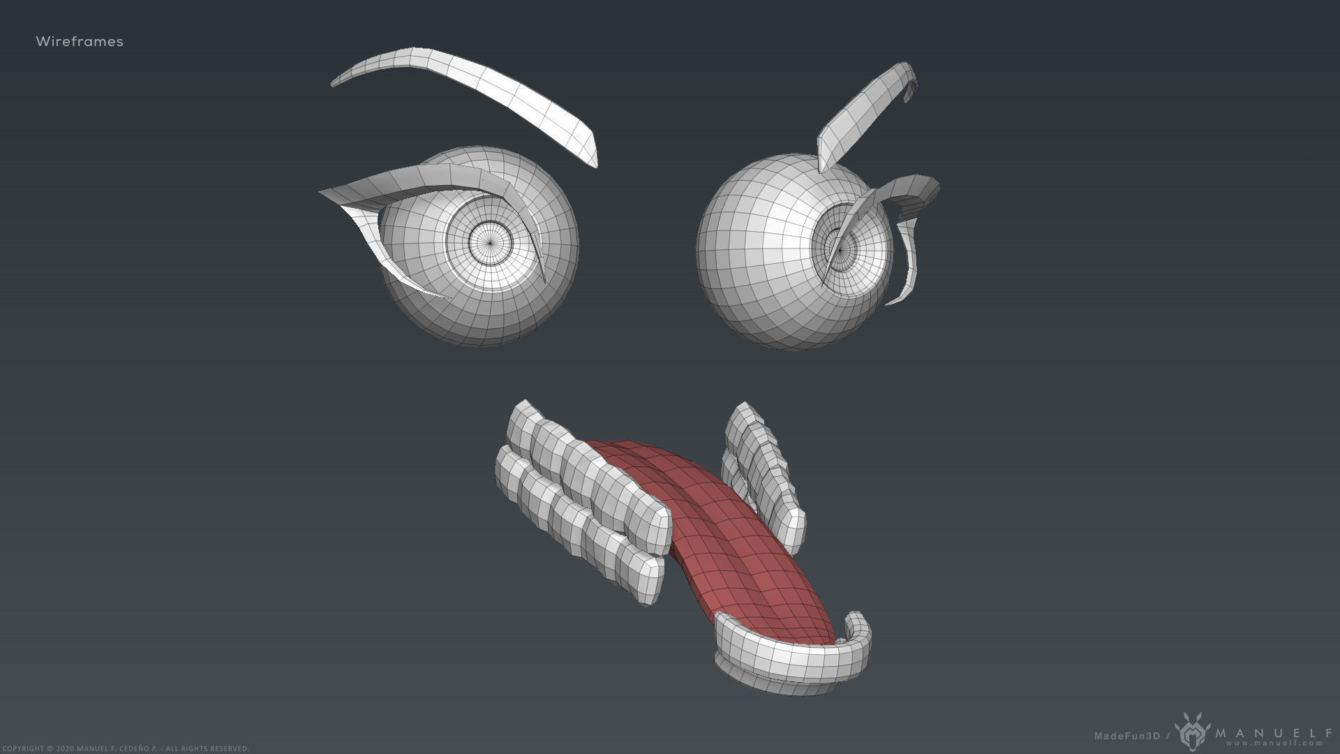 Furry Horse Girl 3D model_38