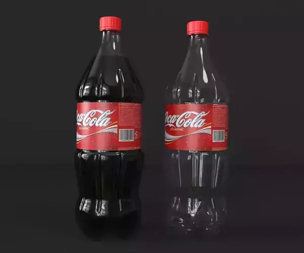 Coca Cola bottle 3D model