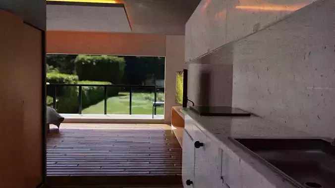 Aussie Apartement 3D model
