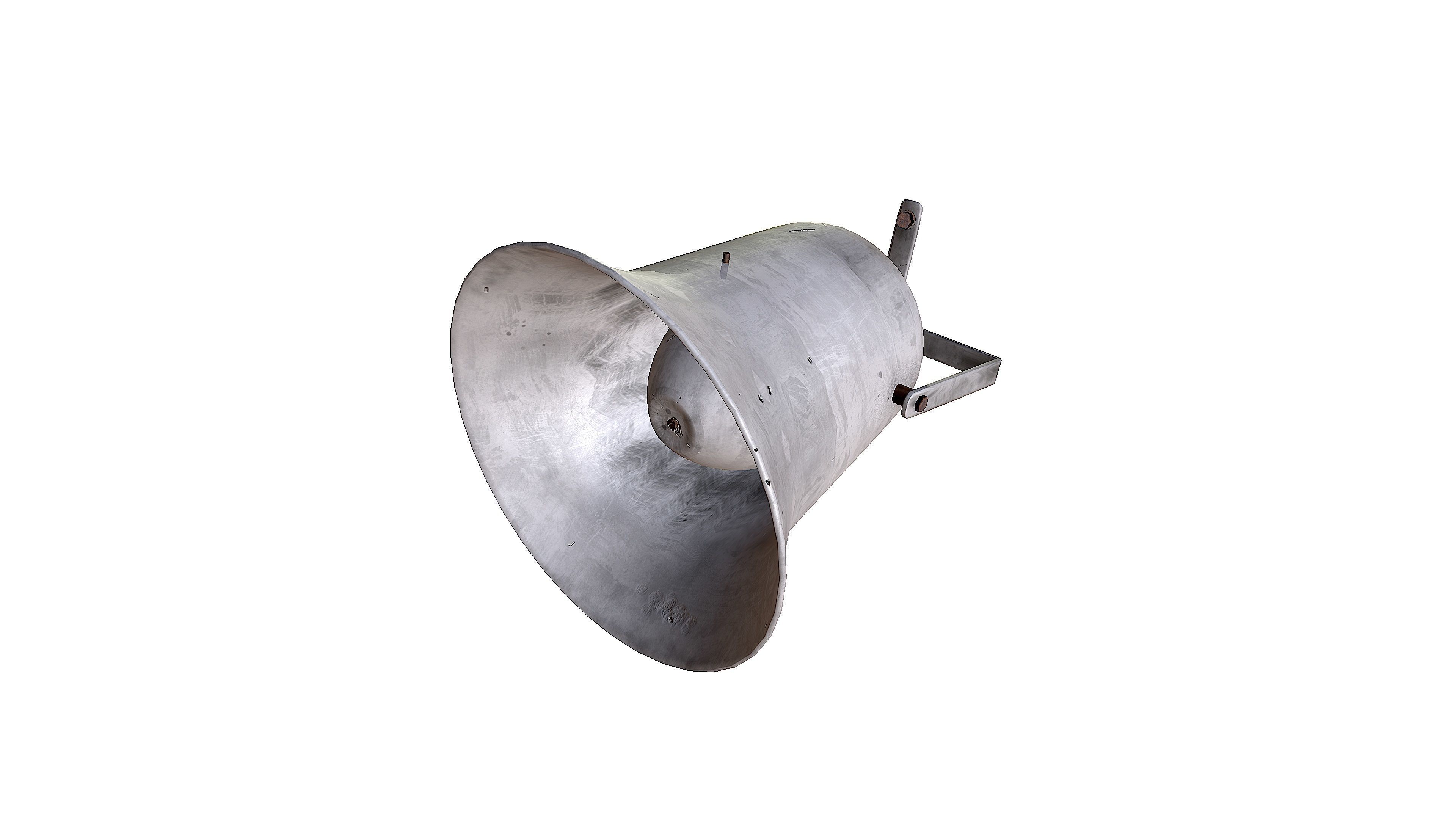 Outdoor speaker  Low-poly 3D model_19