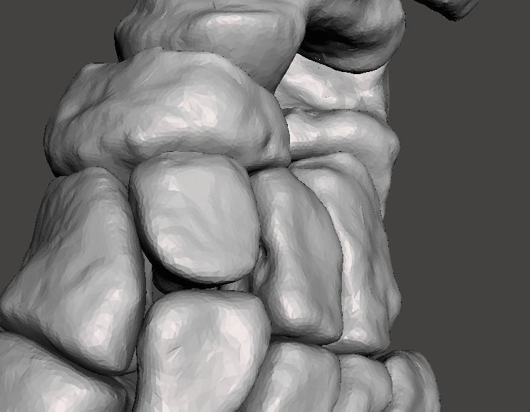 Human Feet - male 3D model_21