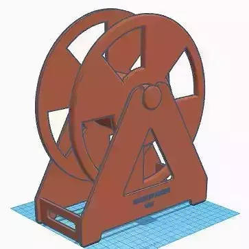 Lasercut or 3d print Filament Holder