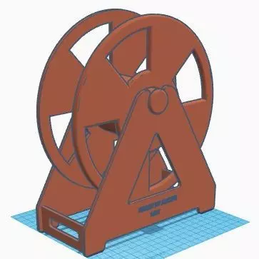 Lasercut or 3d print Filament Holder 3D print model_0