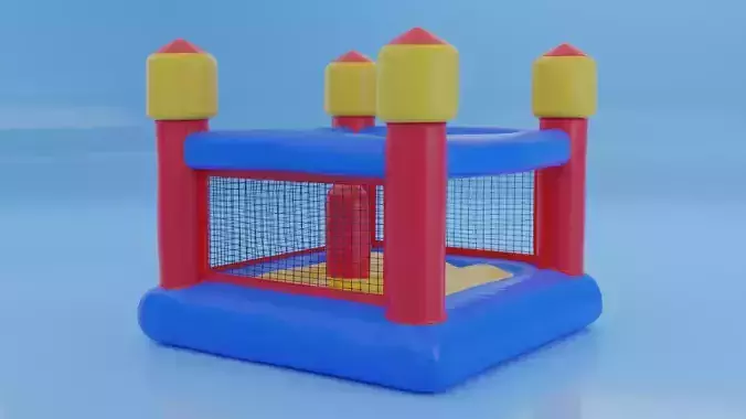 Inflatable family fun gladiator   3D model