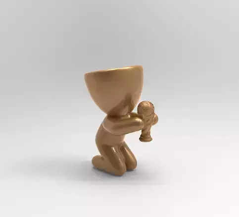 maceta diego armando Maradona 10  copa del mundo 1986 3D model