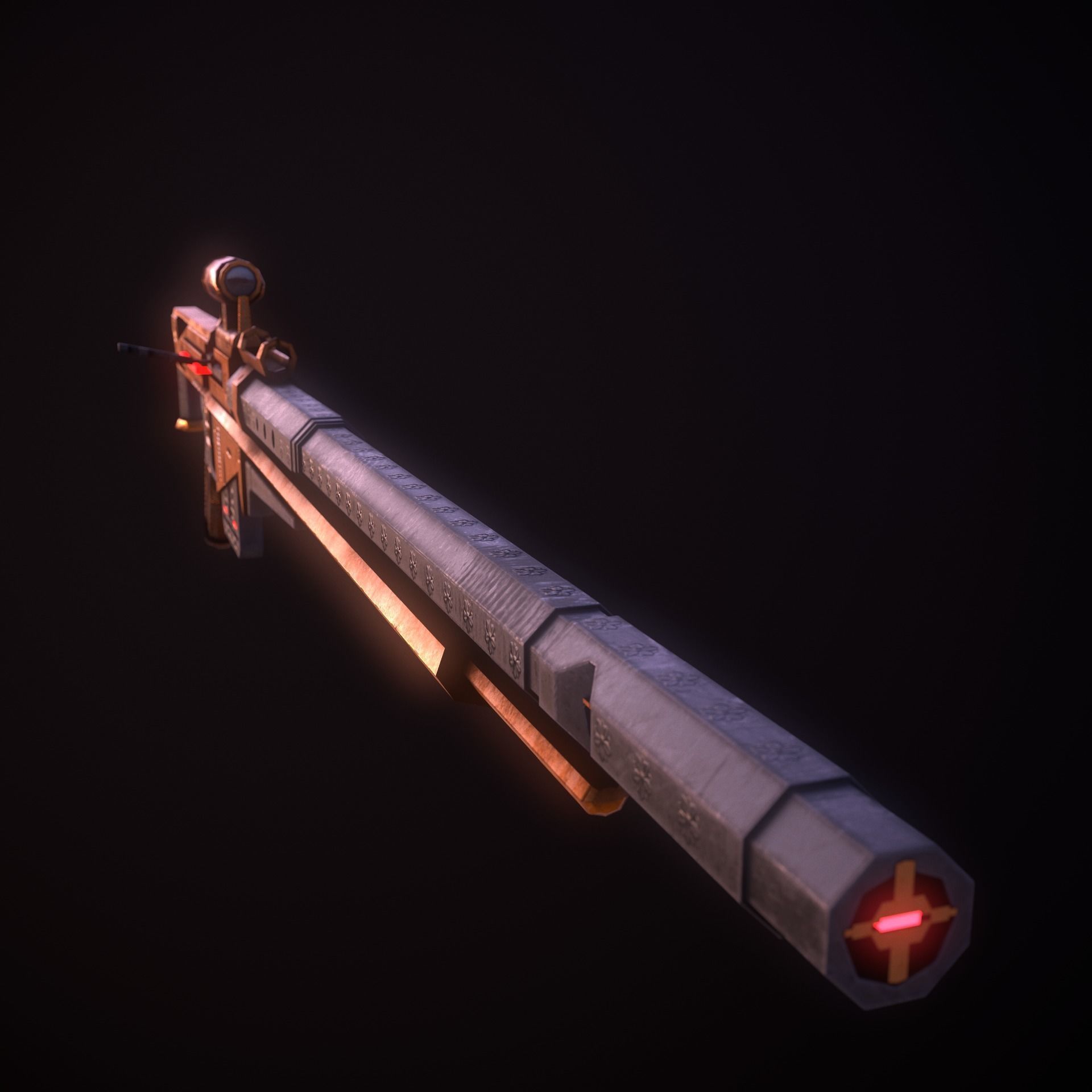 Sci Fi Neo Inc 1  Low-poly 3D model_11