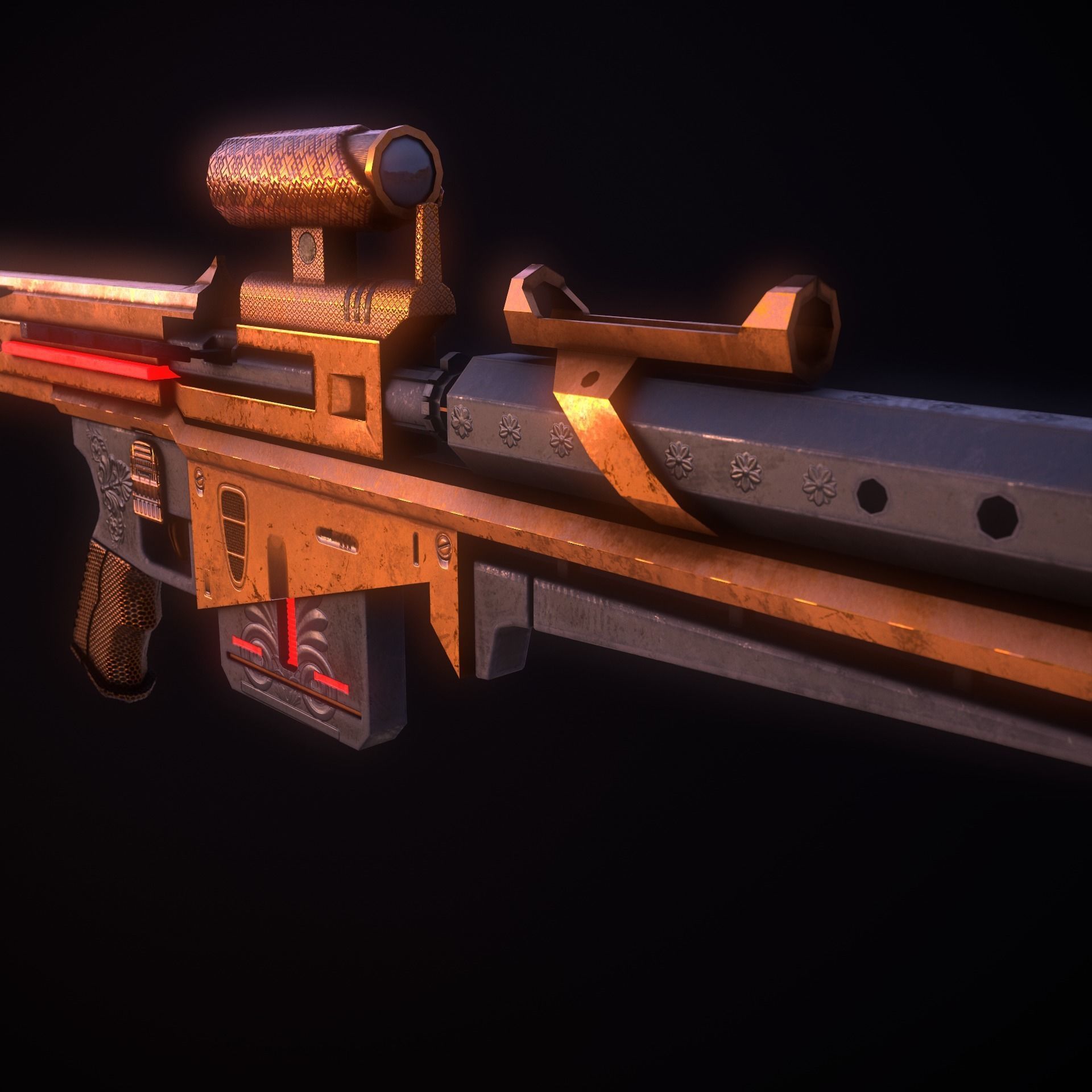 Sci Fi Neo Inc 1  Low-poly 3D model_10