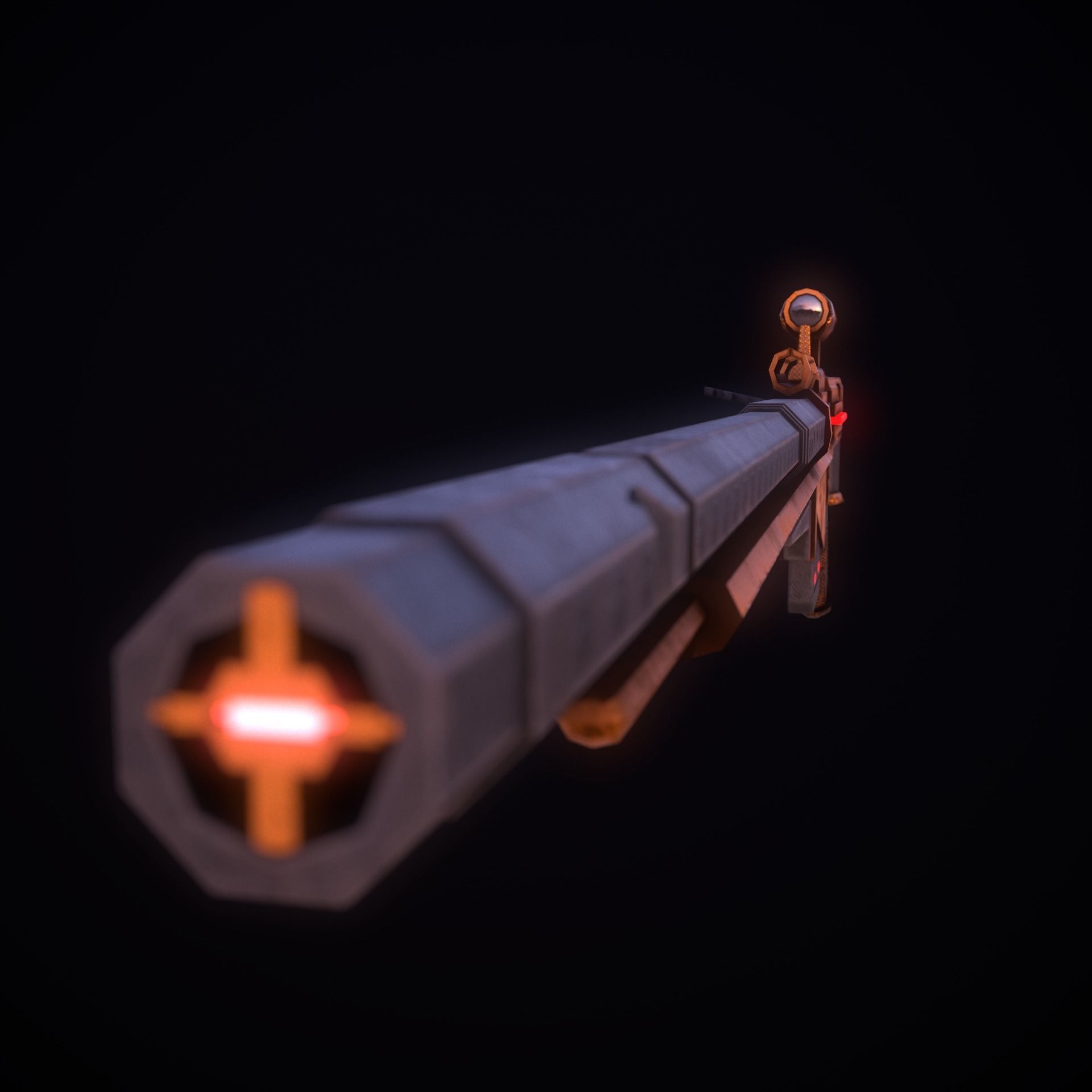 Sci Fi Neo Inc 1  Low-poly 3D model_7