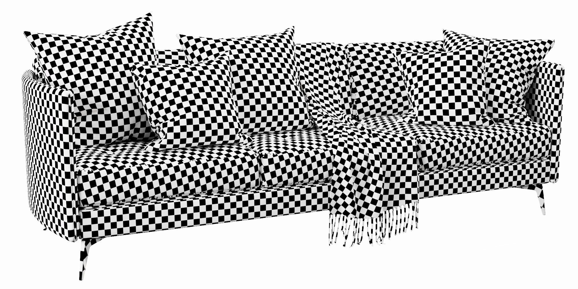 Boconcept osaka 3 seater 3D model_13