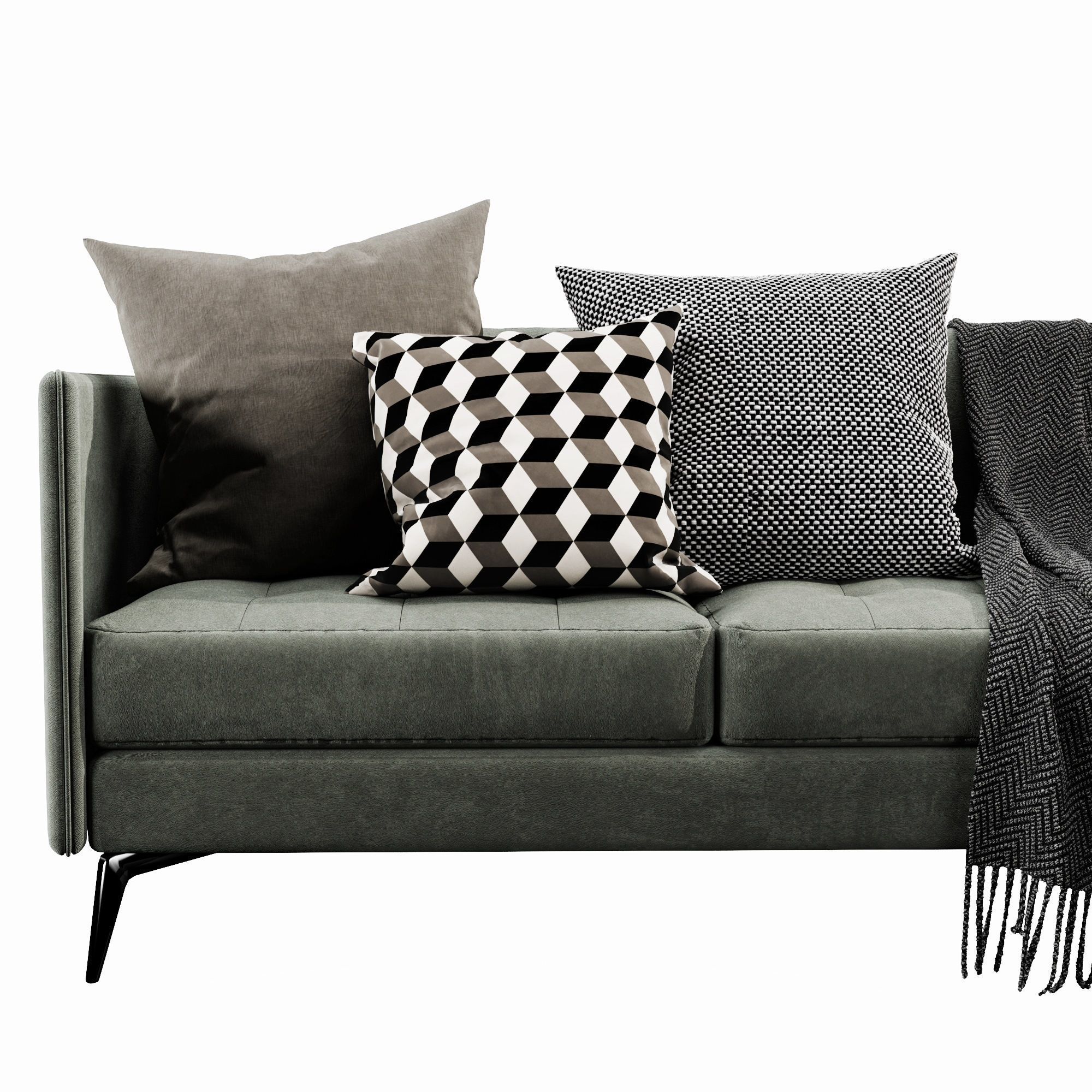 Boconcept osaka 3 seater 3D model_8