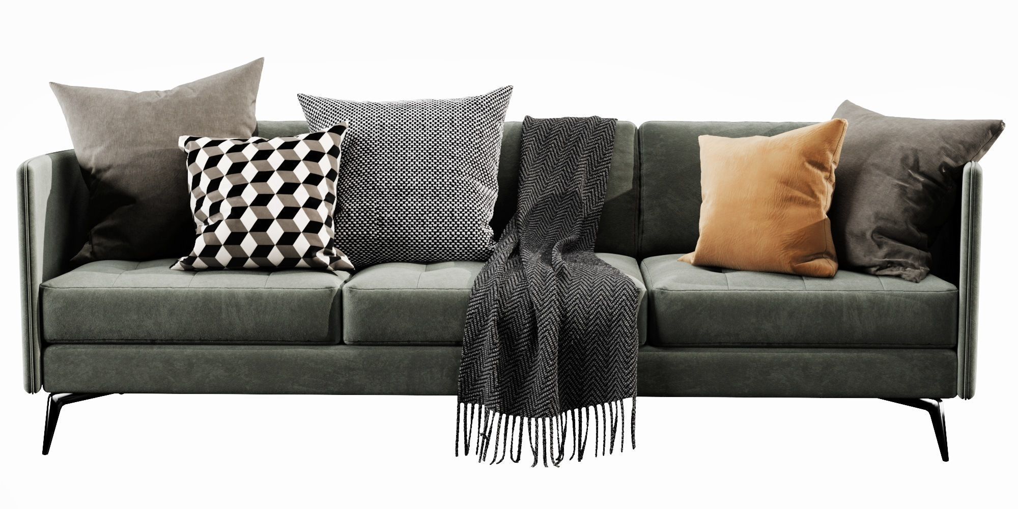 Boconcept osaka 3 seater 3D model_2