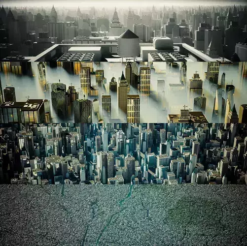 City Kitbash 3D model City Kitbash 3D model