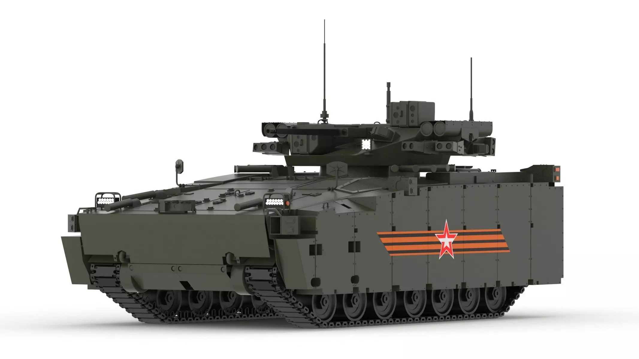 Kurganets-25 IFV 3D model